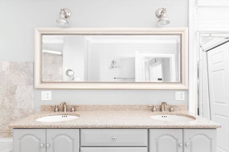 Large Mirror with Frame